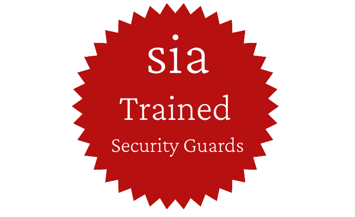 SIA-trained security guards